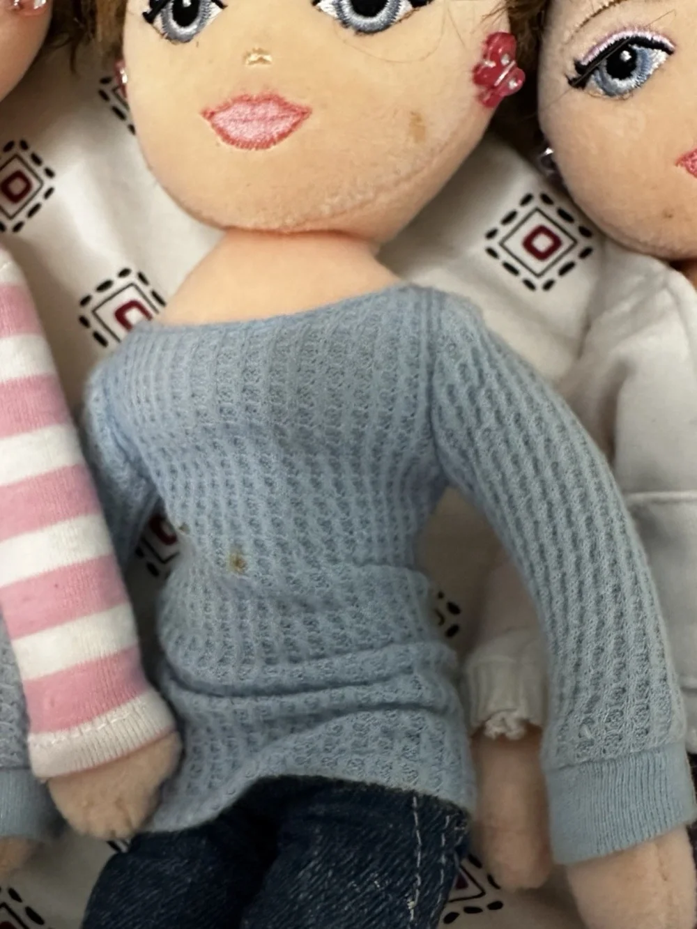 Ty Girlz Plush Dolls Poseable Retired Y2k 2000 style Kids Teens vintage Used Toy